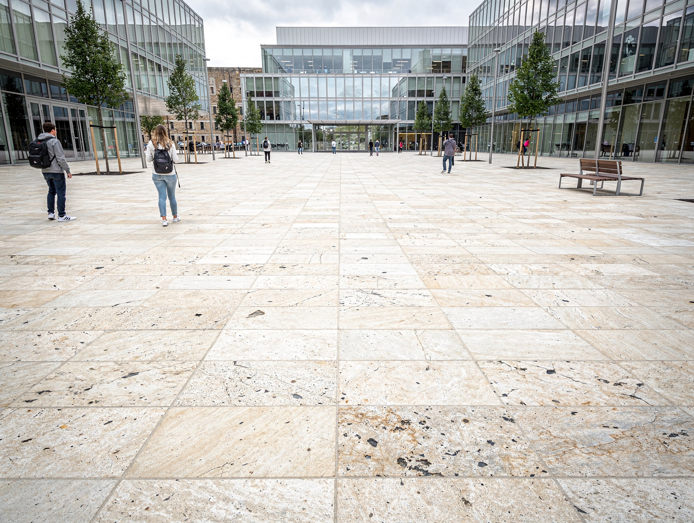 Dimensional Pavers & Curbs natural stone components by Rongfu Stone